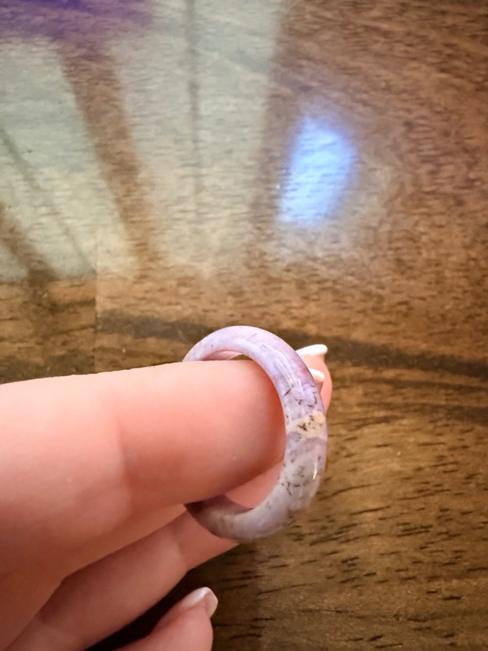 Lavendar Jade Size 8